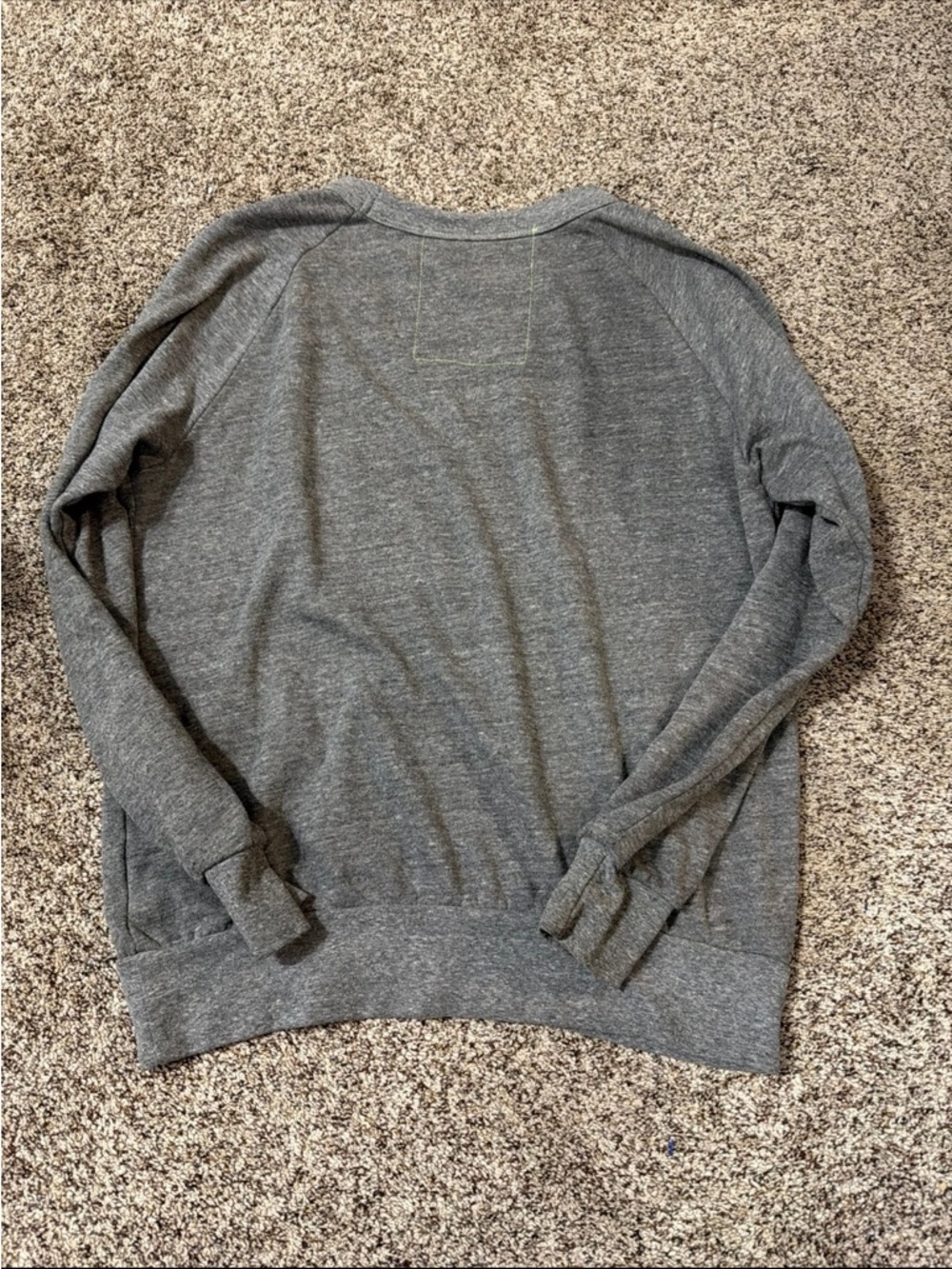 Aviator Nation Gray Rainbow Crewneck Sweatshirt. - Picture 2 of 3